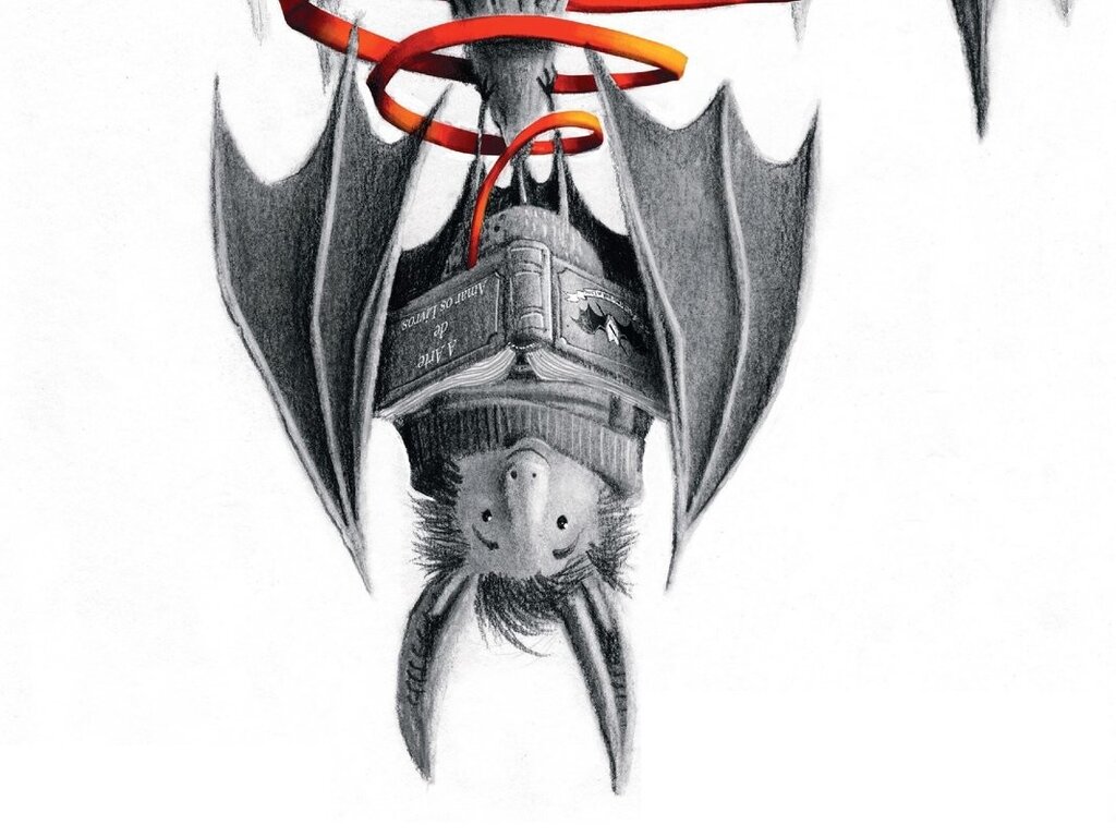 “O Morcego Bibliotecário” – Exposição de Ilustração de Paulo Galindro e Oficina de Ilustração