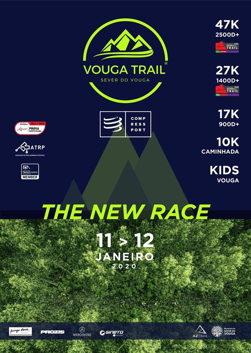 Vouga Trail 2020 – Sever do Vouga no Circuito Nacional de Trail ATRP
