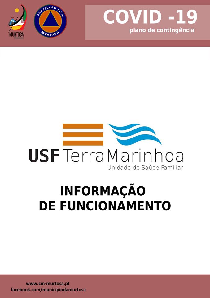 INFORMAÇÃO DE FUNCIONAMENTO DA USF TERRA MARINHOA