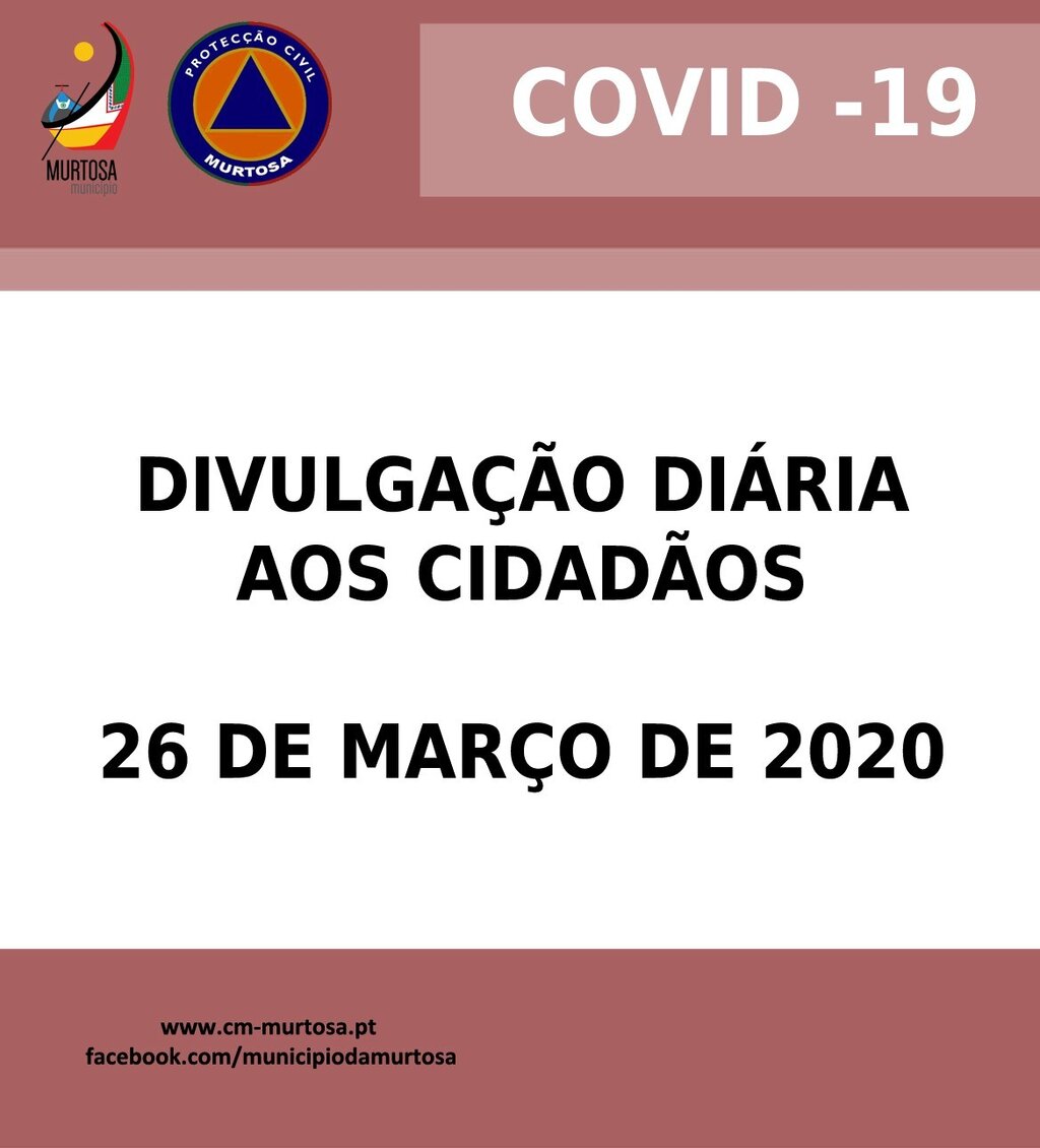 PANDEMIA DE COVID-19 – DIVULGAÇÃO DIÁRIA AOS CIDADÃOS