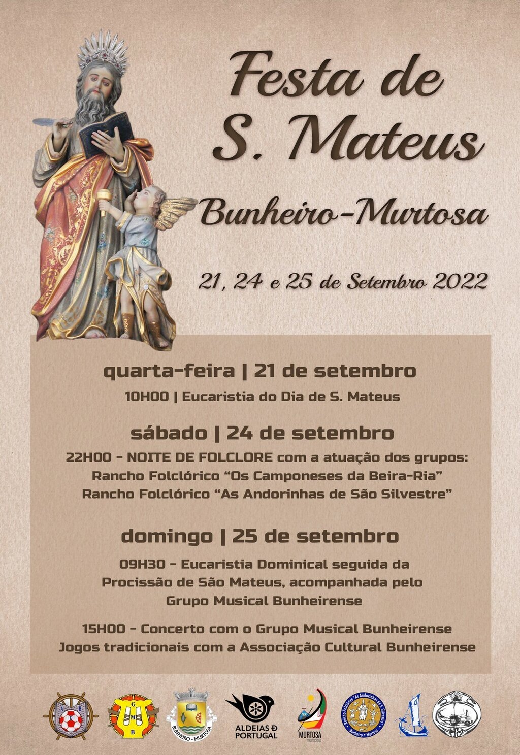 BUNHEIRO VOLTA A ORGANIZAR A FESTA DE S. MATEUS
