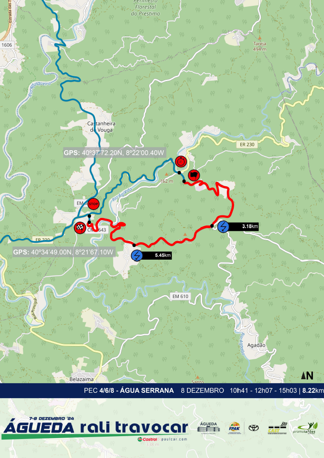 Mapa - Águas Serranas